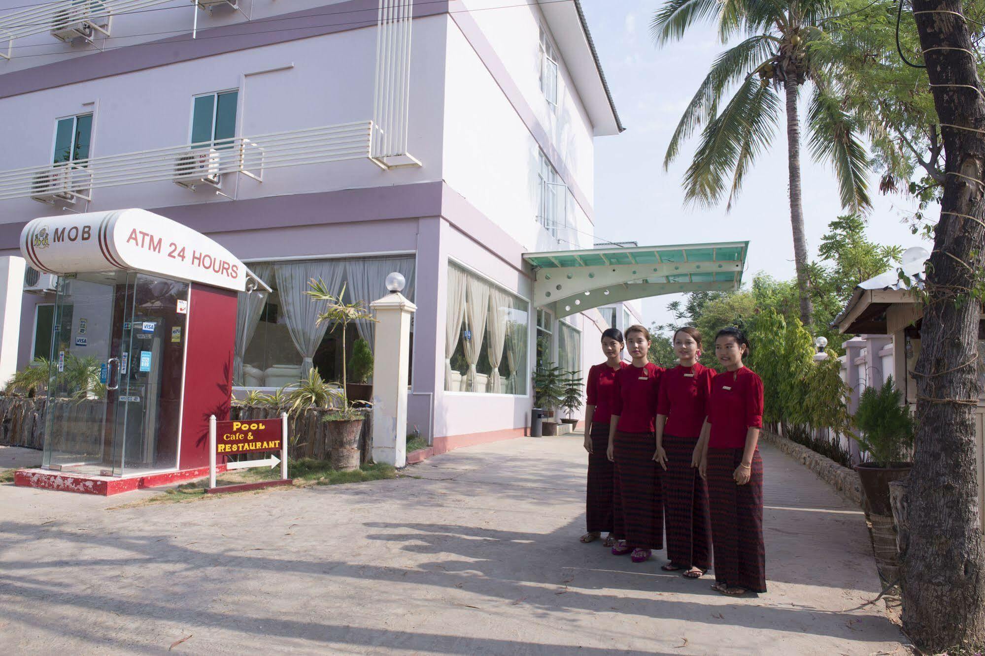 Shwe Poe Eain Hotel New Bagan Экстерьер фото